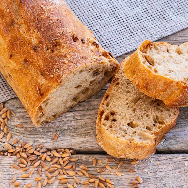 Wurzelbrot mit Zwiebel
